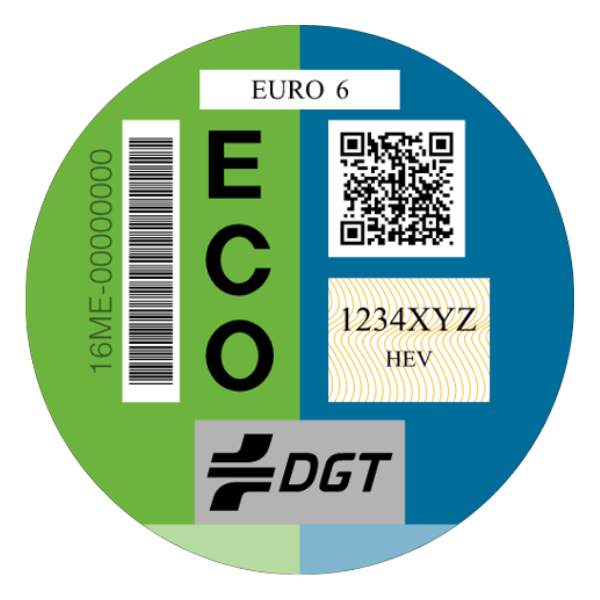 etiqueta eco diesel GLP
